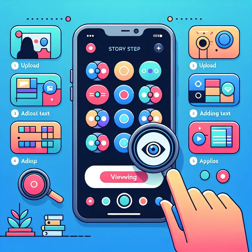 "Ilustrasi langkah-langkah menggunakan Instagram Story Viewer dengan mudah dalam panduan lengkap untuk pemula."